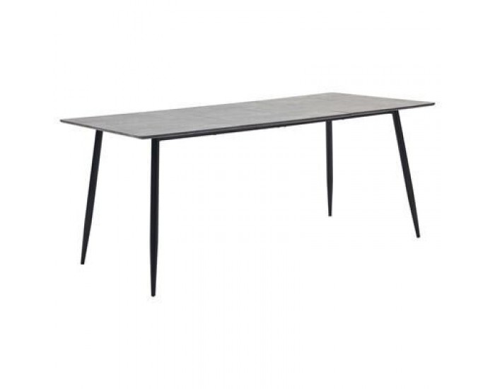 Трапезна маса, сива, 180х90х75 см, МДФ Трапезна маса, сива, 180х90х75 см, МДФ