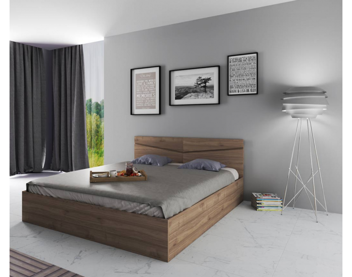 Спалня Модел 172 / 2008, с табла, Орех адмирал