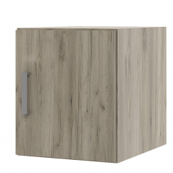 Надстройка за еднокрилен гардероб Топ 1, Дъб крафт сиво - Bogdan Furniture Kom