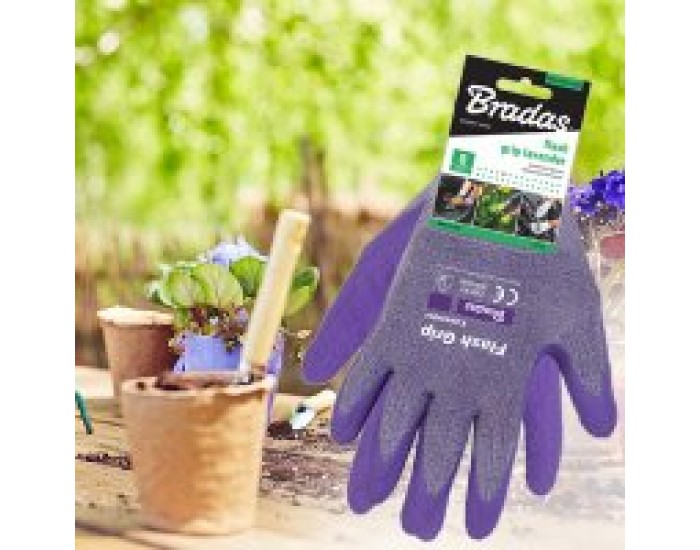 Ръкавици Bradas FLASH GRIP LAVENDER, размер 8