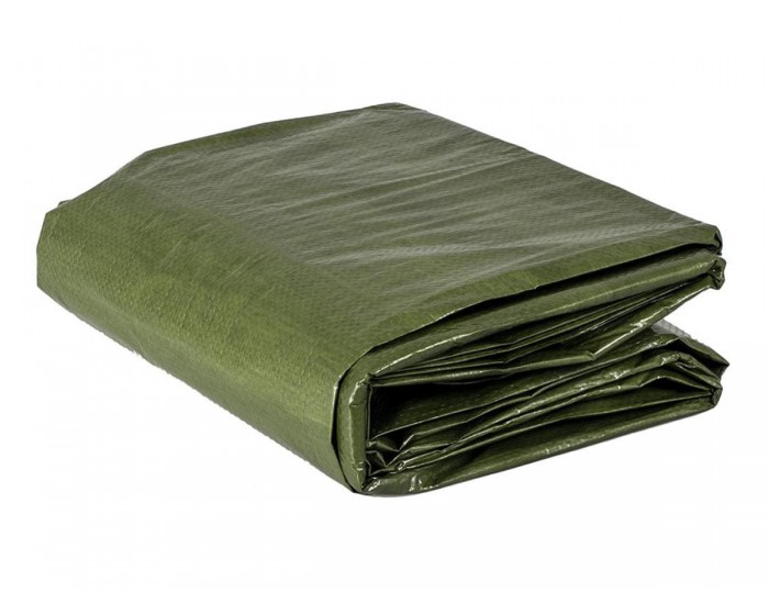 Покривало – платнище Bradas, подсилено 6 x 10m, 90 гр/м2 – зелено