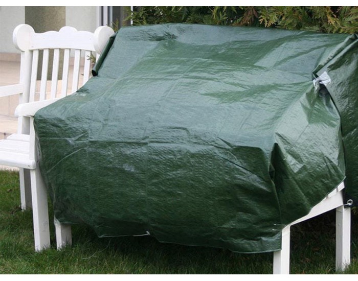Покривало – платнище Bradas подсилено, 6 x 10m, 90 гр/м2 – зелено