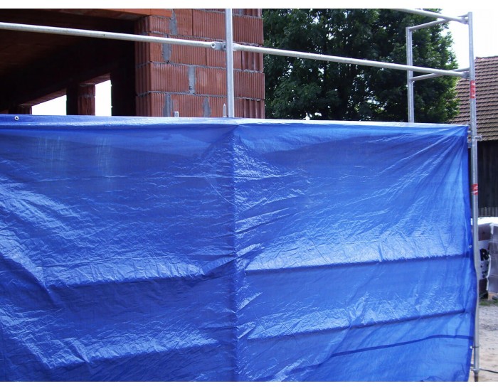 Покривало – платнище Bradas STANDARD, 5 x 8m, 50 гр/м2 – синьо