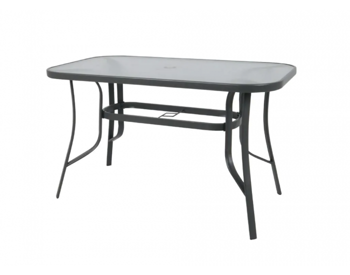 Градинска маса Рио, 120х70, Тъмносива