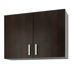 Модул Кети 1 горен шкаф, Бяло и венге - Модули Кети