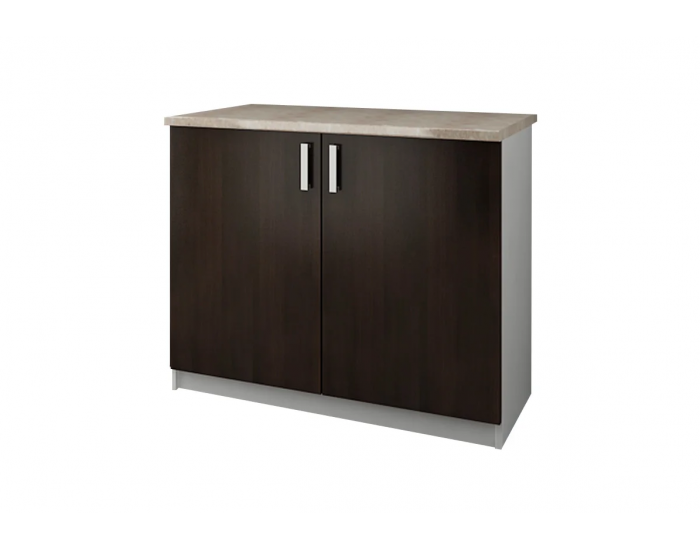 Модул Кети 14 долен шкаф, Бяло и венге