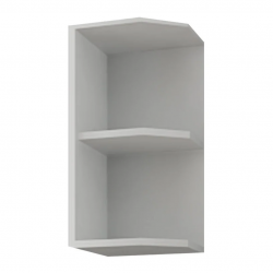 Модул Кети 17 горен шкаф, Ъглов, Бял - Модули Кети