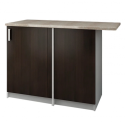 Модул Кети 18 долен шкаф, Бяло и венге - Модули Кети