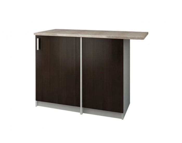 Модул Кети 18 долен шкаф, Бяло и венге