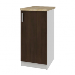 Модул Кети 21 долен шкаф, бяло и венге - Модули Кети