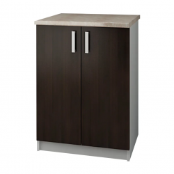 Модул Кети 9 долен шкаф, Бяло и венге - Bogdan Furniture Kom