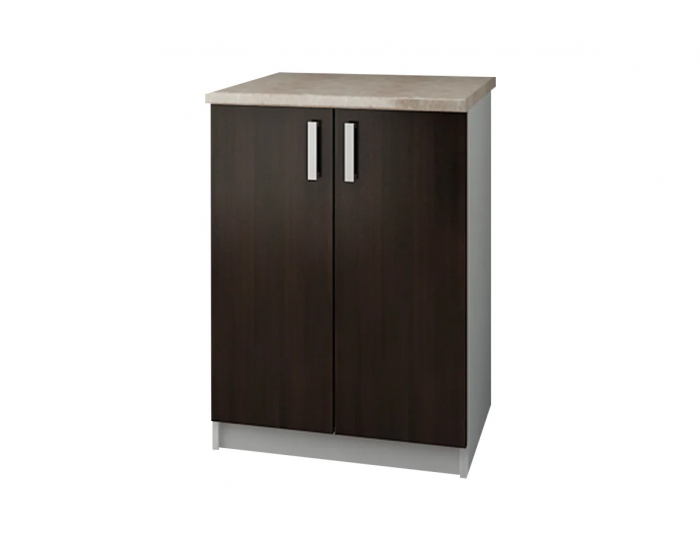 Модул Кети 9 долен шкаф, Бяло и венге