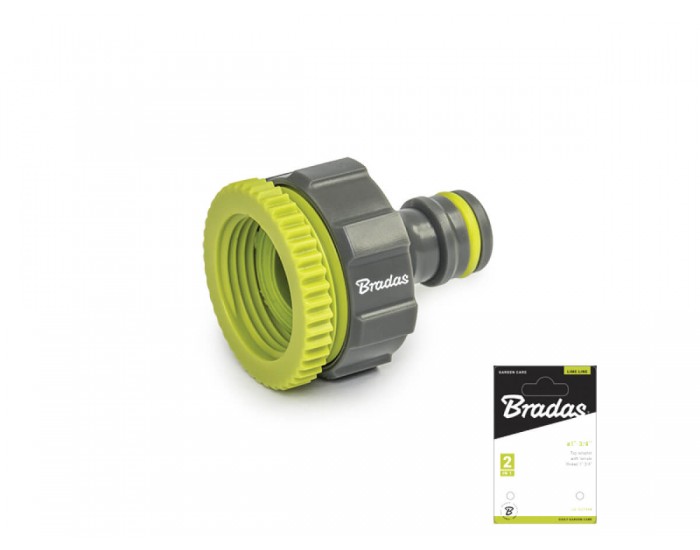 Адаптер за кран 1/2" и 3/4" с вътрешна резба LIME LINE Адаптер за кран 1/2" и 3/4" с вътрешна резба LIME LINE