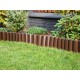 Декоративна градинска ограда PALGARDEN, дължина, 2.5м кафява