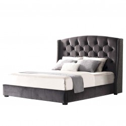 Легло EX Home модел Uing Grafit 180/200, Тапицирано - Легла