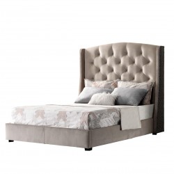 Легло EX Home модел Uing Taupe 180/200, Тапицирано - Легла