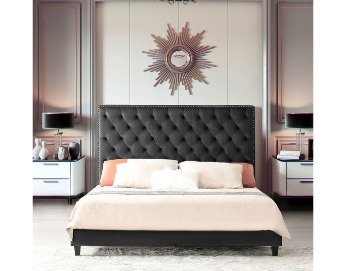 Легло EX Home модел Vamo Grafit 180/200, Тапицирано