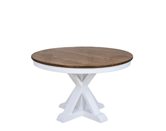 Трапезна маса EX Home модел Meditera Kros, 120 см, Масив