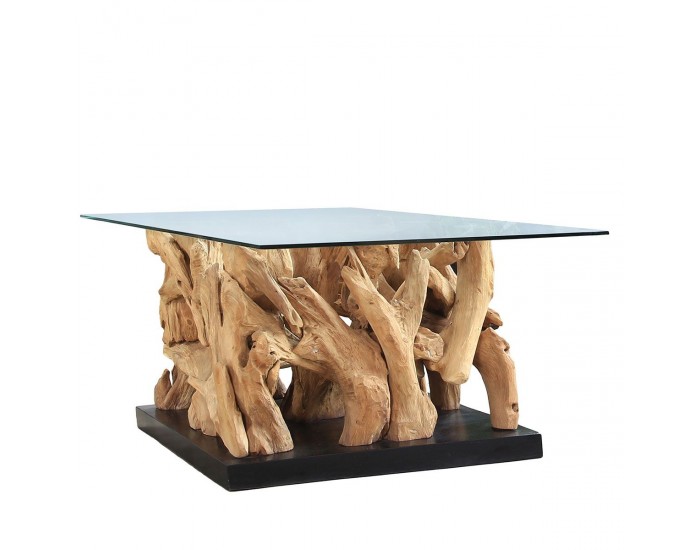 Холна маса EX Home модел Asea, Тиково дърво