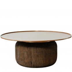 Холна маса EX Home модел Tobi, Дърво, Метал - EX Home