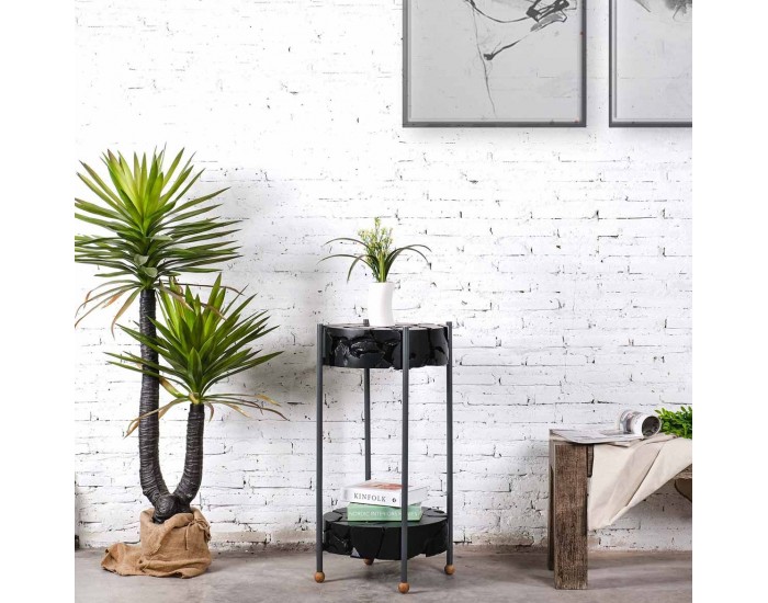 Помощна маса EX Home модел Roka, Тиково дърво