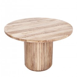 Трапезна маса EX Home модел Naturela, 120 см, Масив Трапезна маса EX Home модел Naturela, 120 см, Масив - Трапезни маси