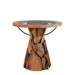 Холна маса EX Home модел Oksi, Тиково дърво - EX Home