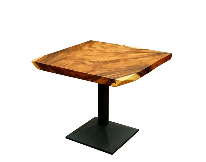 Маса EX Home модел Suar, Масив, 90 см