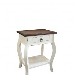 Помощна маса EX Home модел Ankona 40, Бял антик - EX Home