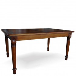 Разтегателна маса EX Home модел Admiral AK, 160-220 см, Махагон масив Разтегателна маса EX Home модел Admiral AK, 160-220 см, Махагон масив - Трапезни маси