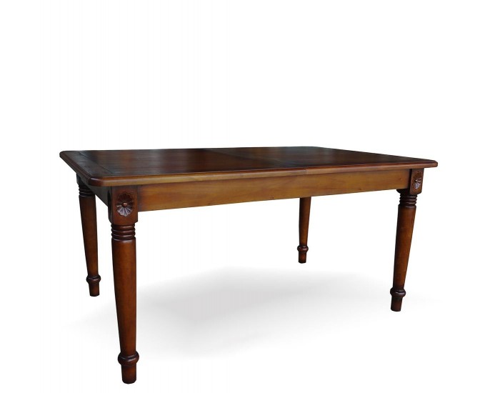 Разтегателна маса EX Home модел Admiral AK, 160-220 см, Махагон масив