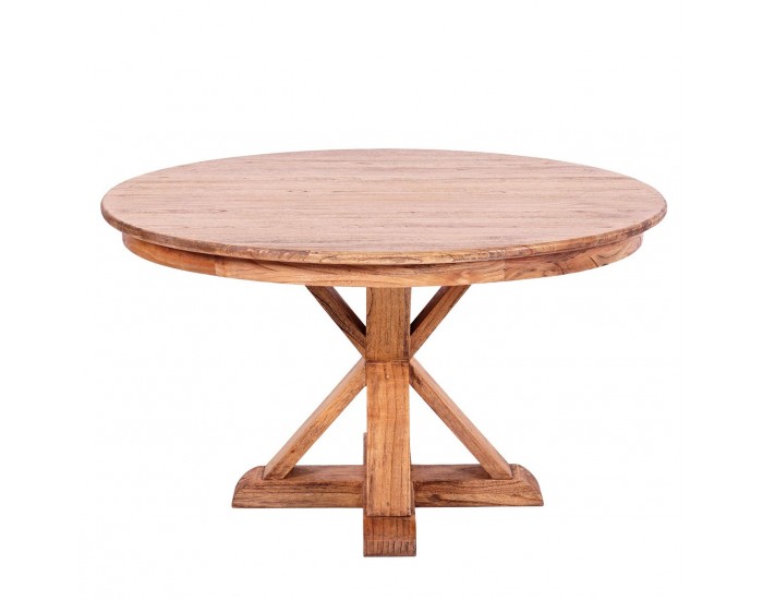 Трапезна маса EX Home модел Majorka Tabaco Kros, 120 см, Масив