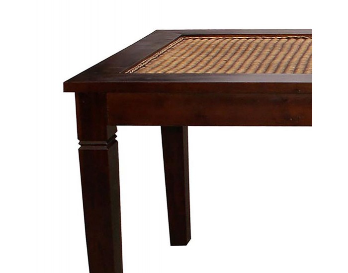 Трапезна маса EX Home модел Ratan, 180 см, Махагон масив