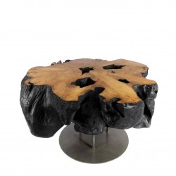 Холна маса EX Home модел Meteor D80, Дърво, Метал - EX Home