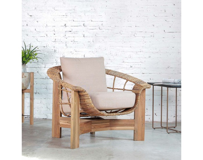 Стол EX Home модел Sandora, Тиково дърво