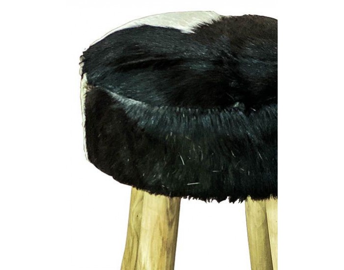 Бар Стол EX Home модел Dali, Естествена кожа, Масив