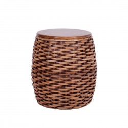 Табуретка EX Home модел Java Rustic, Ратан - Табуретки