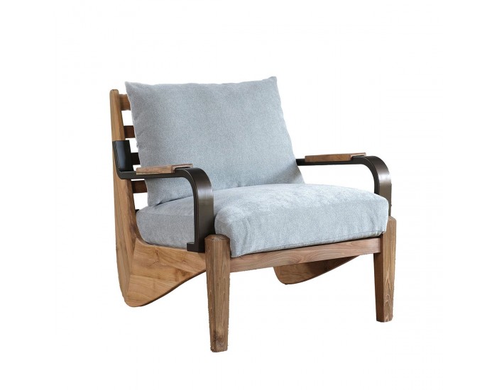 Стол EX Home модел Mais, Дърво, Метал