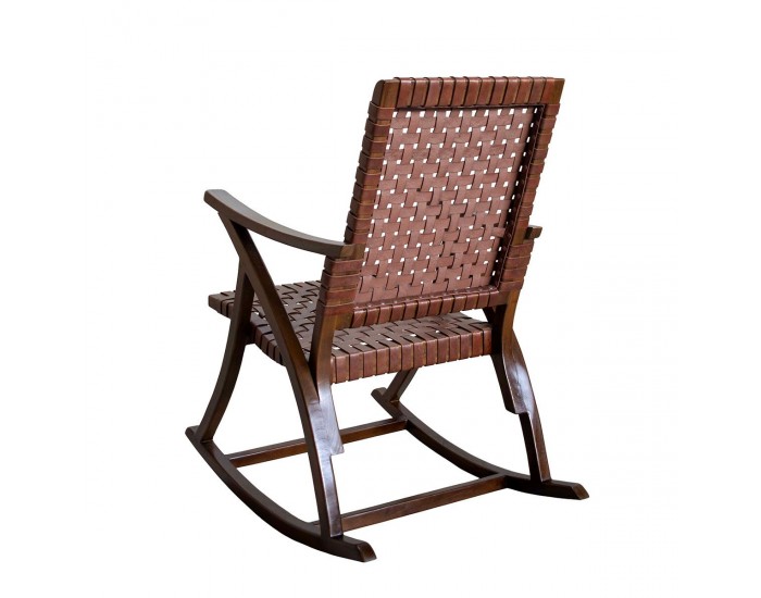 Люлеещ стол EX Home модел Solaria, Естествена кожа, Масив