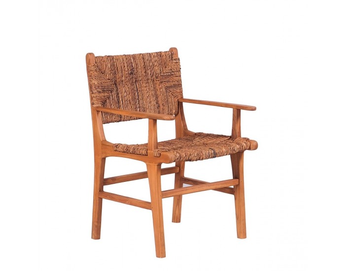 Стол EX Home модел Rumba Abaka, Подлакътници, Тиково дърво