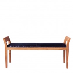 Пейка EX Home модел Oliva, Масив, Естествена кожа - Градински Дивани и Пейки