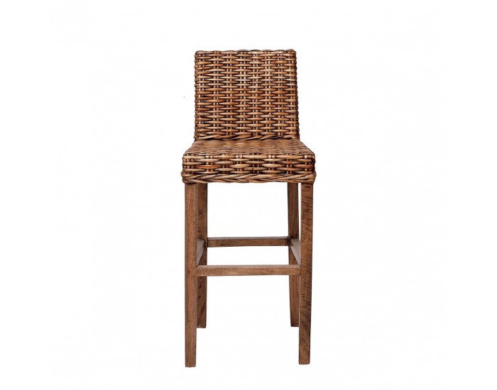 Бар Стол EX Home модел Kaza Rustic, естествен ратан Бар Стол EX Home модел Kaza Rustic, естествен ратан