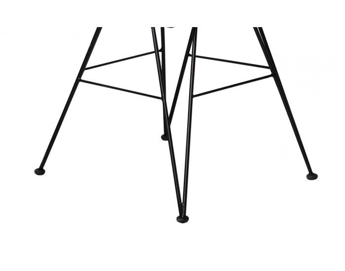 Стол EX Home модел Korfu, Естествен ратан, Черен Стол EX Home модел Korfu, Естествен ратан, Черен