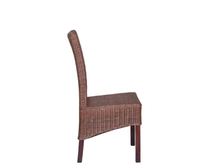 Стол EX Home модел Rio тъмен, Естествен ратан Стол EX Home модел Rio тъмен, Естествен ратан