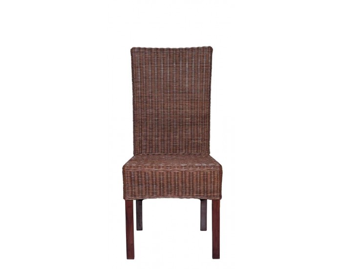 Стол EX Home модел Rio тъмен, Естествен ратан Стол EX Home модел Rio тъмен, Естествен ратан