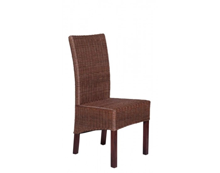 Стол EX Home модел Rio тъмен, Естествен ратан Стол EX Home модел Rio тъмен, Естествен ратан