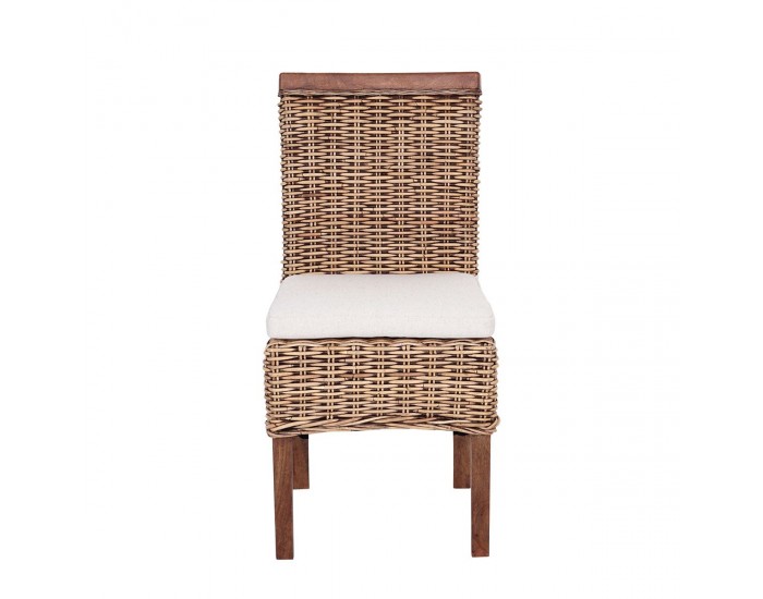 Стол EX Home модел Flamenko Med, естествен ратан