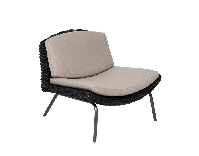 Стол EX Home модел Yava Rustik, Черен