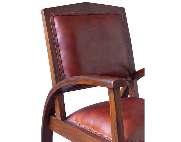 Стол EX Home модел Paus, Масив, Естествена кожа