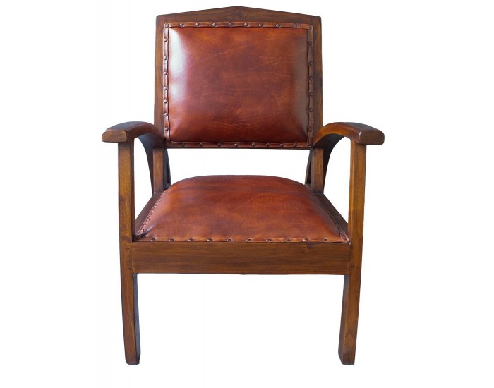 Стол EX Home модел Paus, Масив, Естествена кожа